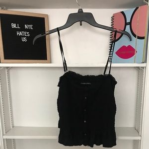 Black Abercrombie & Fitch summer top